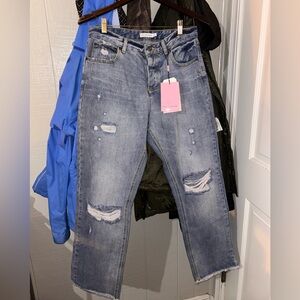 Avec Les Filles Distressed Jeans